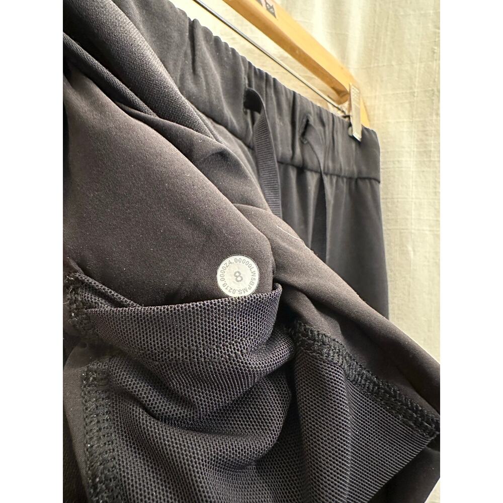 Lululemon On The Fly Pant *Woven 27" Travel Womens Black Size 8 W5BPMS - Picture 4 of 9